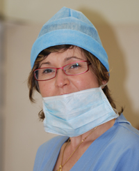 Françoise GARREC, anesthésiste - réanimateur à la Polyclinique du Parc de Cholet (49).