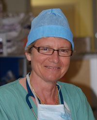 Nathalie Boishardy, anesthésiste-réanimateur à la Polyclinique du Parc de Cholet (49).