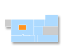 Situation de la salle de réveil de la Polyclinique du Parc de Cholet (49).